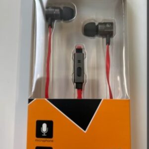 Metal Earphones met microfoon